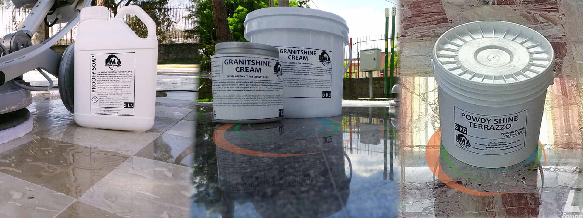 Produits chimiques lustrage nettoyage entretien des sols